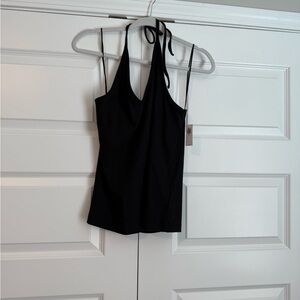 Old Navy Black Halter Tank Top